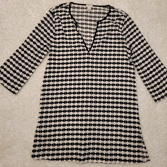 J. Crew Tops - 3/$20 J. Crew black & cream blouse from spring 2017 in brand new condition
